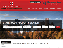 Tablet Screenshot of homeviewsatlanta.com